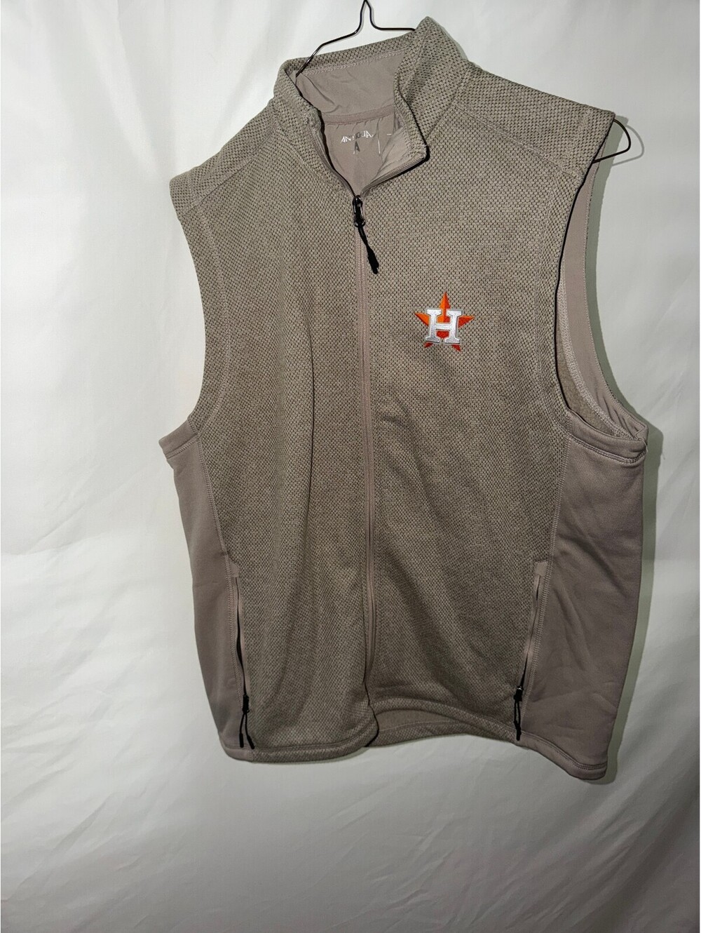 Antigua Men's Large Sleeveless Vest with Houston Astros Logo